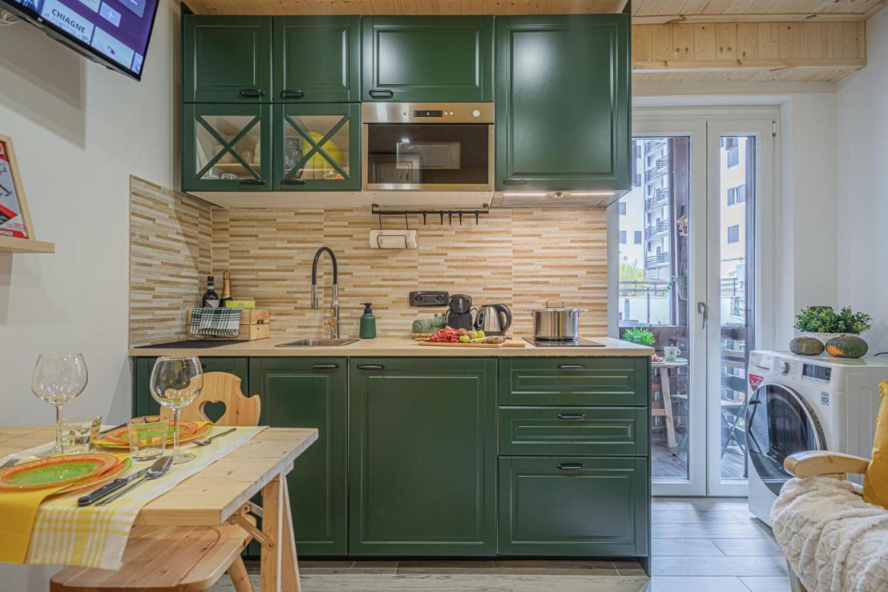 Ferienwohnung Casa Sole- Loft Moderno In Montagna Aprica Exterior foto