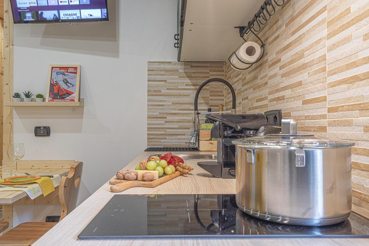 Ferienwohnung Casa Sole- Loft Moderno In Montagna Aprica Exterior foto